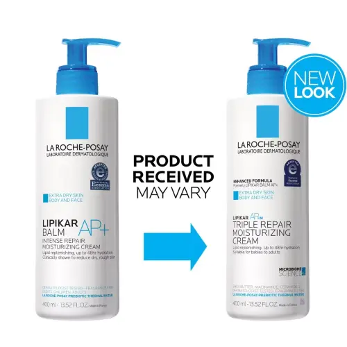 La Roche-Posay Lipikar AP+M Triple Repair Moisturizing Cream For Extra Dry Skin Body and Face 400 mL (13.52 oz) — imagen 6