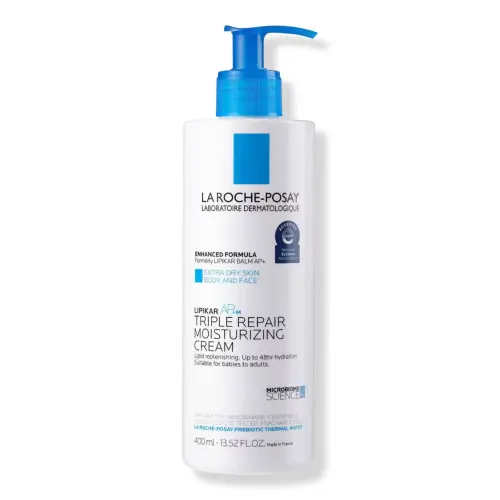 La Roche-Posay Lipikar AP+M Triple Repair Moisturizing Cream For Extra Dry Skin Body and Face 400 mL (13.52 oz) — imagen 1