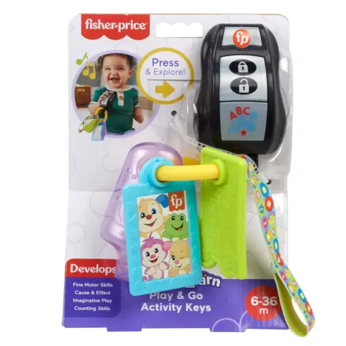 Mattel Fisher-Price Laugh & Learn Play & Go Activity Keys 6-36m (11 cm)'s photo #7