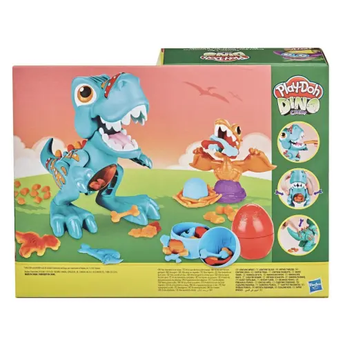 Hasbro Play-Doh Dino Crew Crunchin' T-Rex 3 Cans 213 g (7.5 oz) — imagen 4