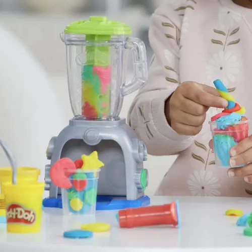 Hasbro Play-Doh Kitchen Creations Swirlin' Smoothies Blender Playset 5 Cans 198 g (7 oz)'s photo #8