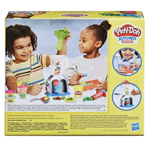 Hasbro Play-Doh Kitchen Creations Swirlin' Smoothies Blender Playset 5 Cans 198 g (7 oz)'s photo #3