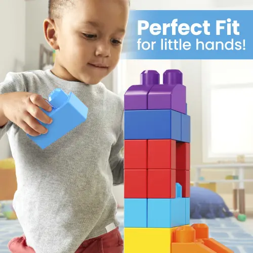 Mattel Fisher-Price MEGA Bloks Big Building Bag 80 Pcs's photo #3