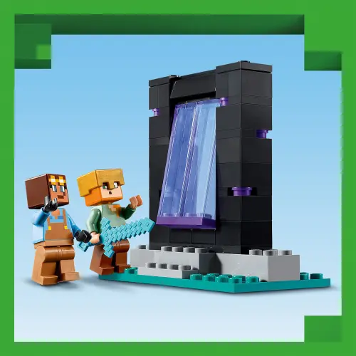 LEGO Minecraft 21252 The Armory 203 Pcs — imagen 5