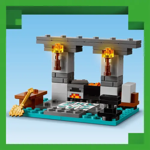 LEGO Minecraft 21252 The Armory 203 Pcs — imagen 6