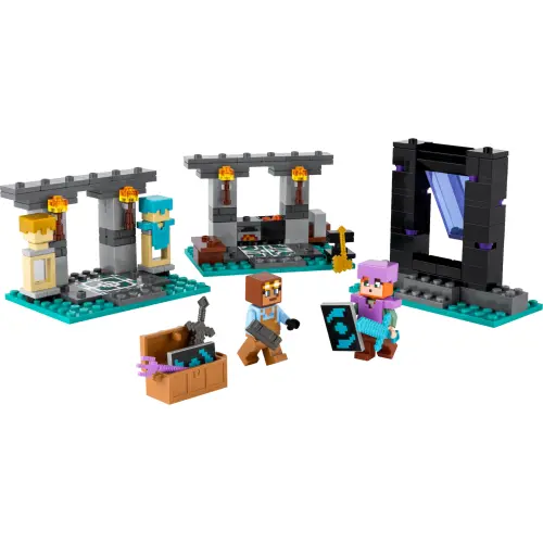 LEGO Minecraft 21252 The Armory 203 Pcs — imagen 3
