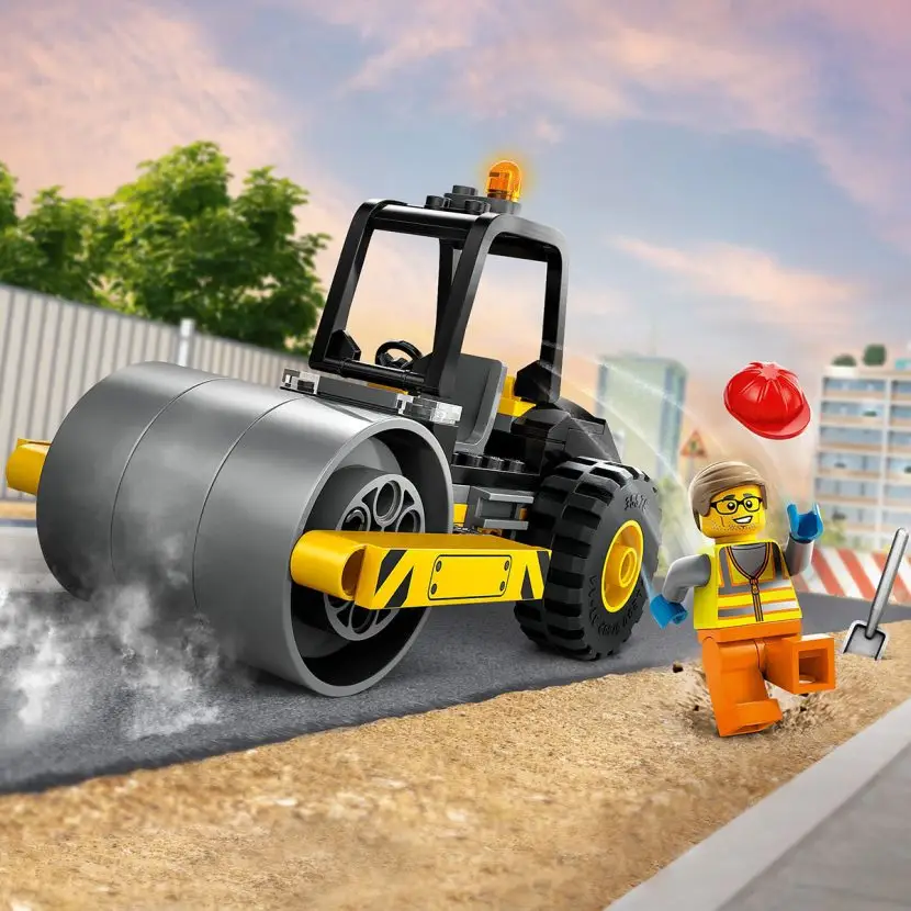 LEGO City 60401 Construction Steamroller 78 Pcs's photo #6