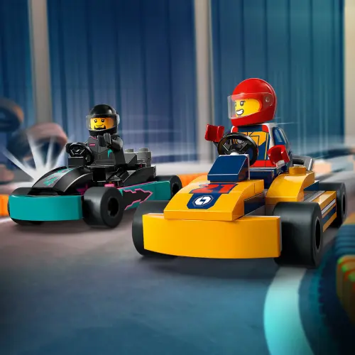 LEGO City 60400 Go-Karts and Race Drivers 99 Pcs — imagen 6