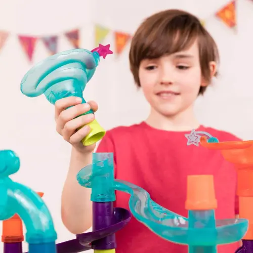 B. toys Marble-palooza Marble Run Set 38 Pcs's photo #5