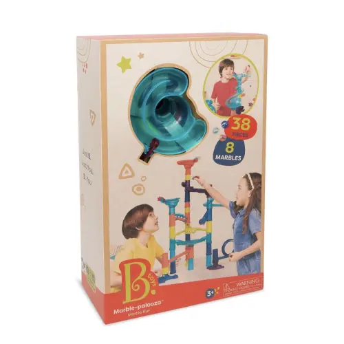 B. toys Marble-palooza Marble Run Set 38 Pcs's photo #1