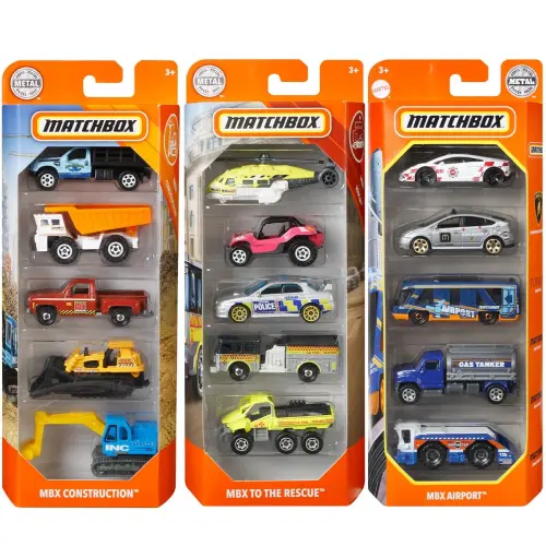 Mattel Matchbox Die-Cast 5 Pack Of 1:64 Scale Vehicles's photo #4