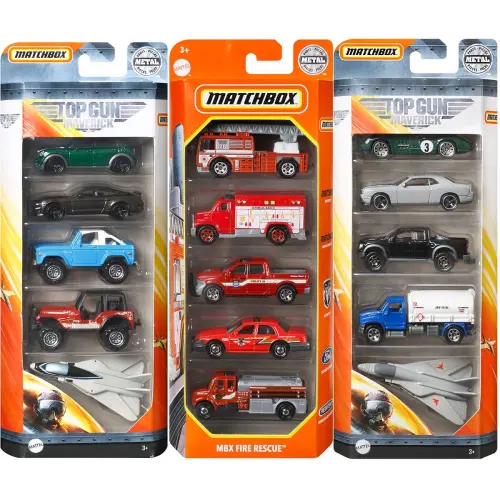Mattel Matchbox Die-Cast 5 Pack Of 1:64 Scale Vehicles's photo #3