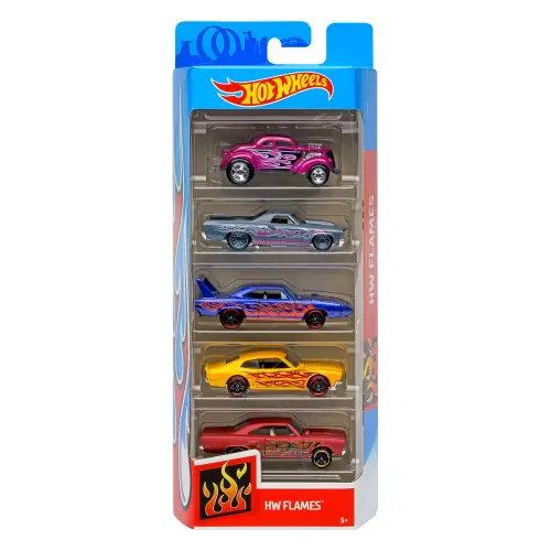 Mattel Hot Wheels Die-Cast 5 Pack Of 1:64 Scale Vehicles's photo #2