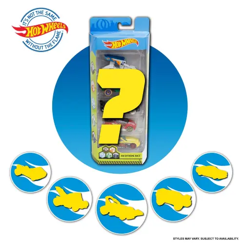 Mattel Hot Wheels Die-Cast 5 Pack Of 1:64 Scale Vehicles's photo #1