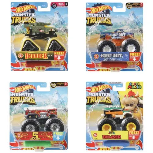 Mattel Hot Wheels Die-Cast Monster Trucks 1:24 Scale Vehicle's photo #2