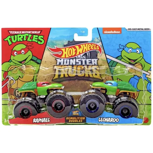Mattel Hot Wheels Die-Cast Monster Trucks 2 Pack 1:24 Scale Vehicle's photo #6