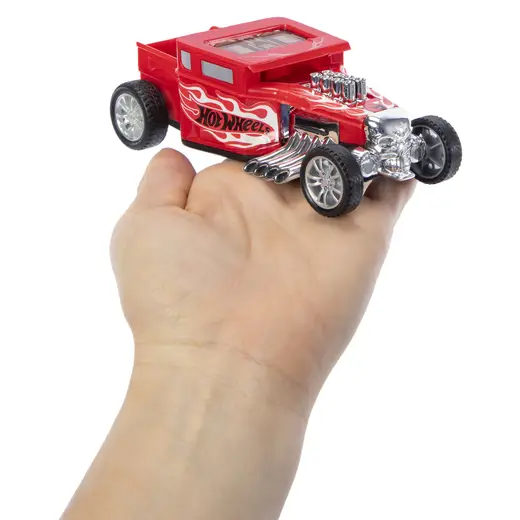 Just Play Hot Wheels Fast Racer Pullback & Accesory Set Bone Shake Red (13 cm) — imagen 3