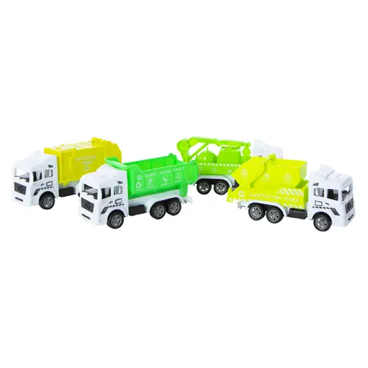 My City Streets Clean Up Crew 4 Pcs (12 cm) — imagen 1
