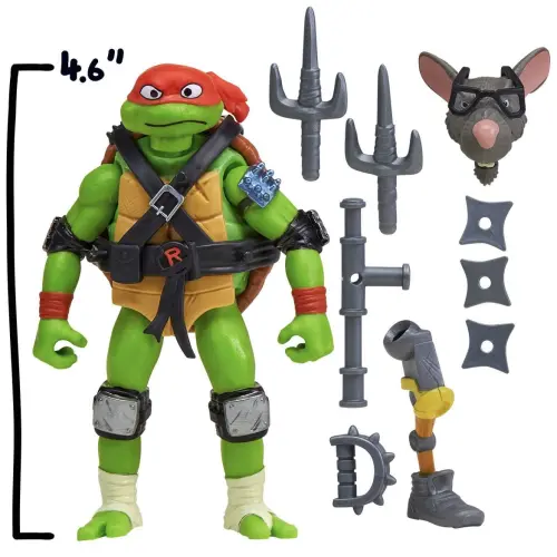 Playmates Toys Tales Of The Teenage Mutant Ninja Turtles Mutations Mix ‘N Match Raphael (11 cm)'s photo #2
