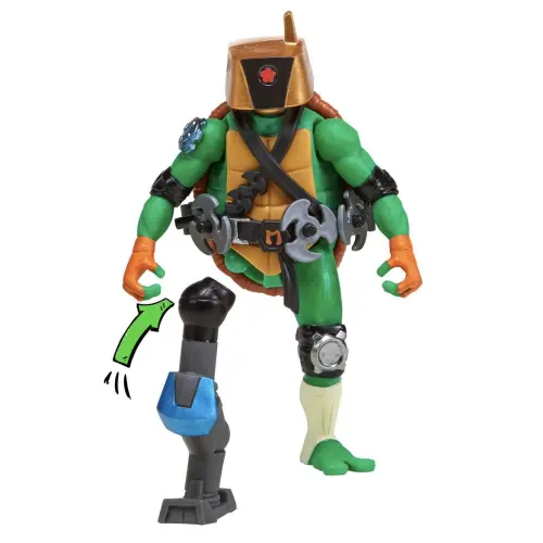 Playmates Toys Tales Of The Teenage Mutant Ninja Turtles Mutations Mix ‘N Match Michelangelo (11 cm)'s photo #4