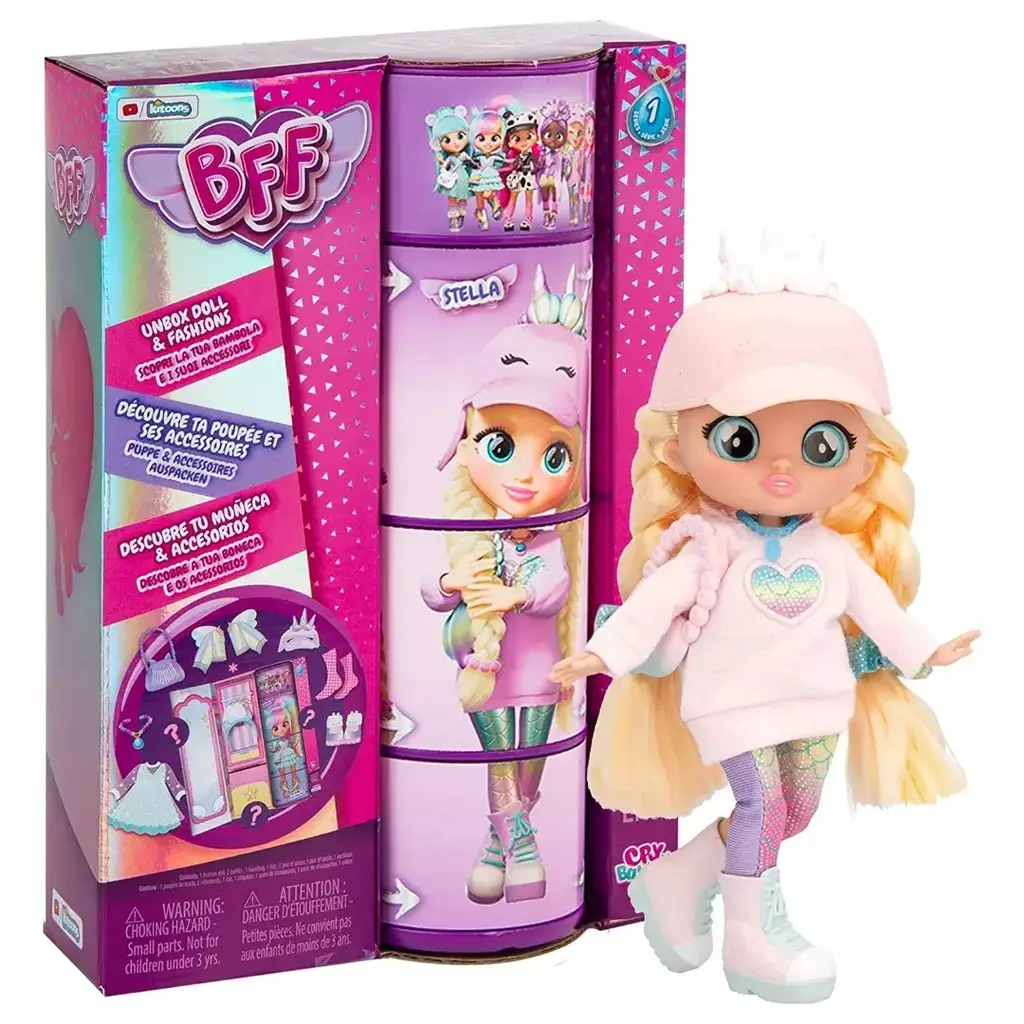 IMC Toys Cry Babies BFF Series 1 Stella 9 Pcs (20 cm)'s photo #1