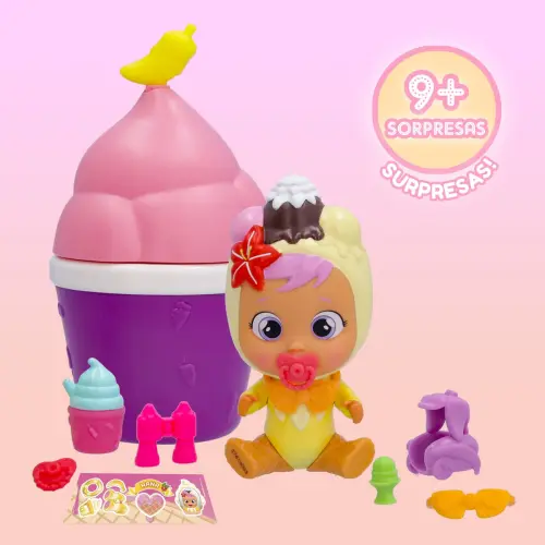 IMC Toys Cry Babies Magic Tears Icy World Series Frozen Frutti 9 Pcs (13 cm)'s photo #1