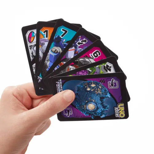 Mattel UNO Flip! Transformers Card Game — imagen 4