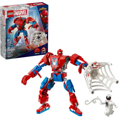 LEGO Marvel 76308 Spider-Man Mech vs. Anti-Venom 107 Pcs's photo #1