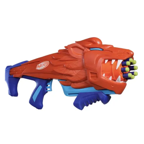 Hasbro Nerf Wild Lionfury Easy-Play Dart Blaster 8 Darts (28 cm)'s photo #3