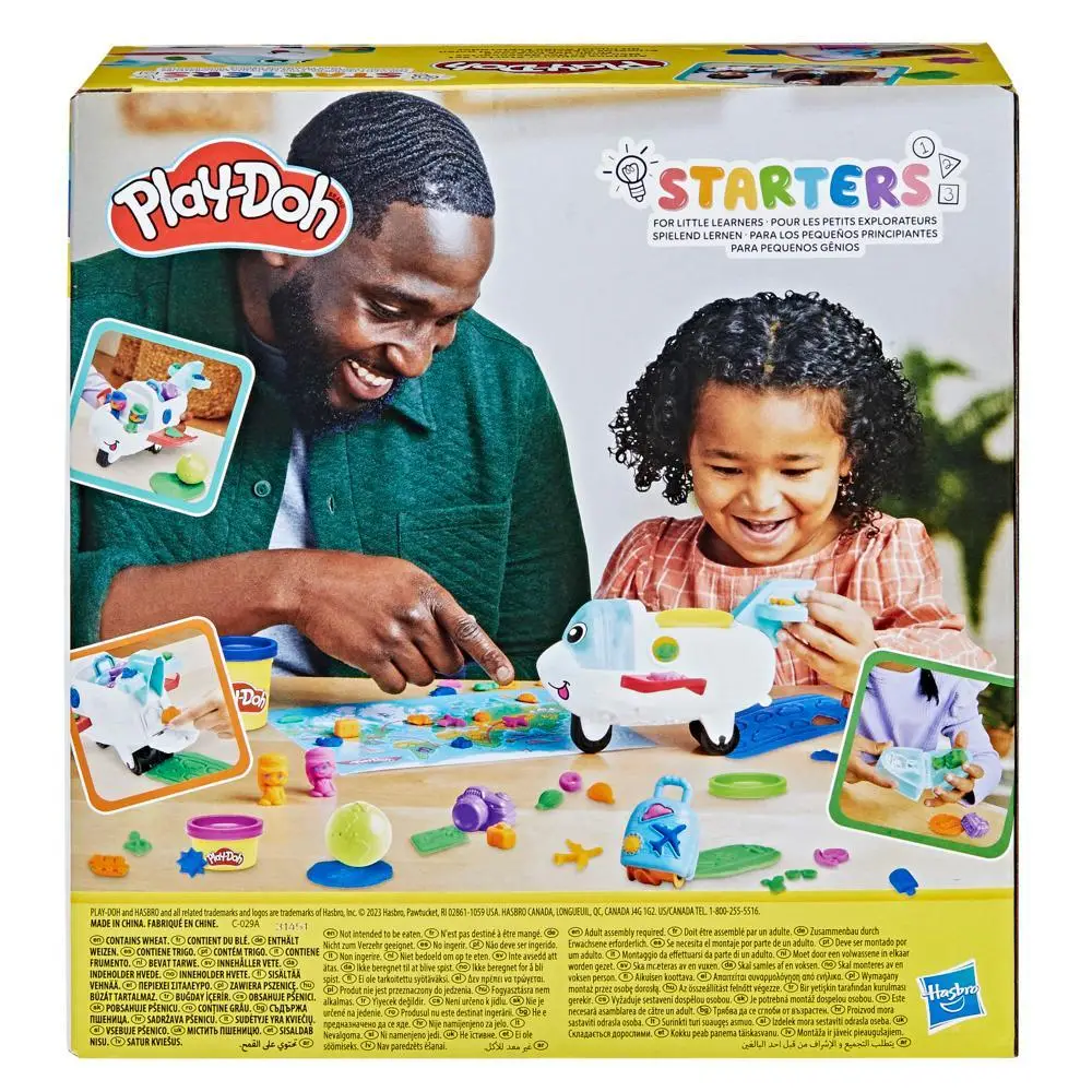 Hasbro Play-Doh Starters Airplane Explorer Starter Set 4 Cans 170 g (6 oz)'s photo #3