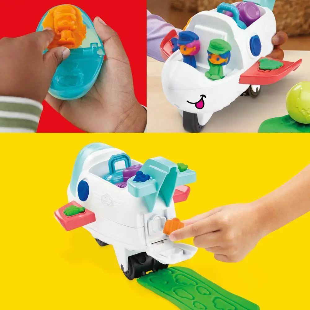 Hasbro Play-Doh Starters Airplane Explorer Starter Set 4 Cans 170 g (6 oz)'s photo #9