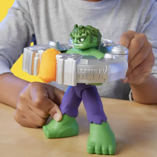 Hasbro Play-Doh Marvel Hulk Smash & Squish Playset 4 Cans 142 g (5 oz) — imagen 9