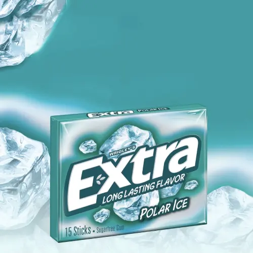 Wrigley’s Extra Long Lasting Flavor Sugarfree Chewing Gum Polar Ice 15 Pcs's photo #3