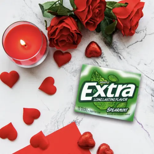 Wrigley’s Extra Long Lasting Flavor Sugarfree Chewing Gum Spearmint 15 Pcs's photo #2