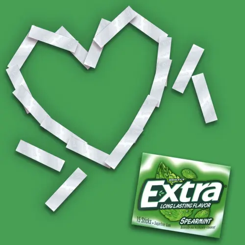 Wrigley’s Extra Long Lasting Flavor Sugarfree Chewing Gum Spearmint 15 Pcs's photo #4