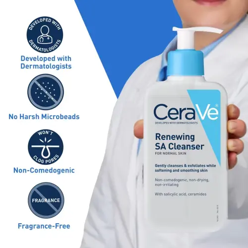 CeraVe Renewing SA Cleanser For Normal Skin 473 mL (16 oz)'s photo #2