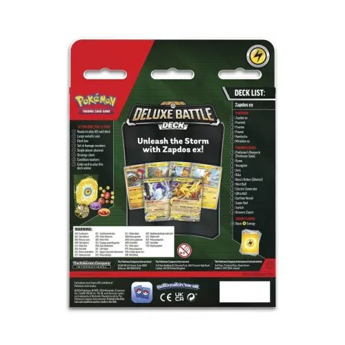Pokémon Trading Card Game: Zapdos ex Deluxe Battle Deck's photo #3