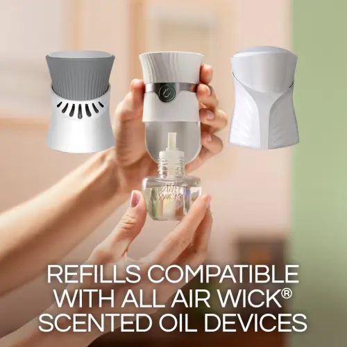 Air Wick Scented Oil Warmer + Vibrant Scented Oil Refill White Sage & Mahogany 20 mL (0.67 oz) — imagen 5