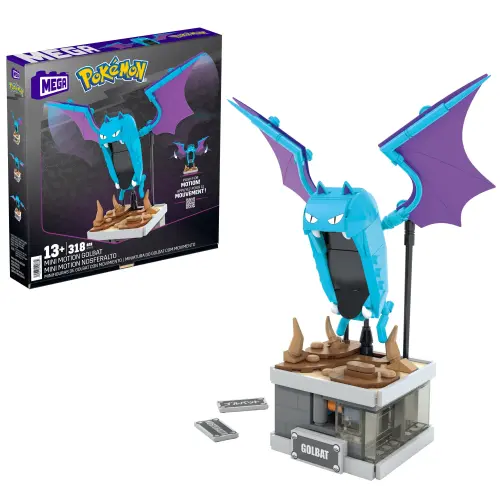 Mattel MEGA Pokémon HTH72 Mini Motion Golbat 318 Pcs's photo #1