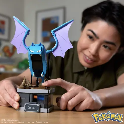 Mattel MEGA Pokémon HTH72 Mini Motion Golbat 318 Pcs's photo #6