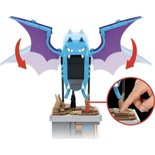 Mattel MEGA Pokémon HTH72 Mini Motion Golbat 318 Pcs's photo #3
