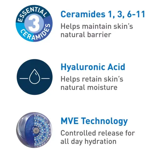 CeraVe Daily Moisturizing Lotion For Normal to Dry Skin 237 mL (8 oz) — imagen 2