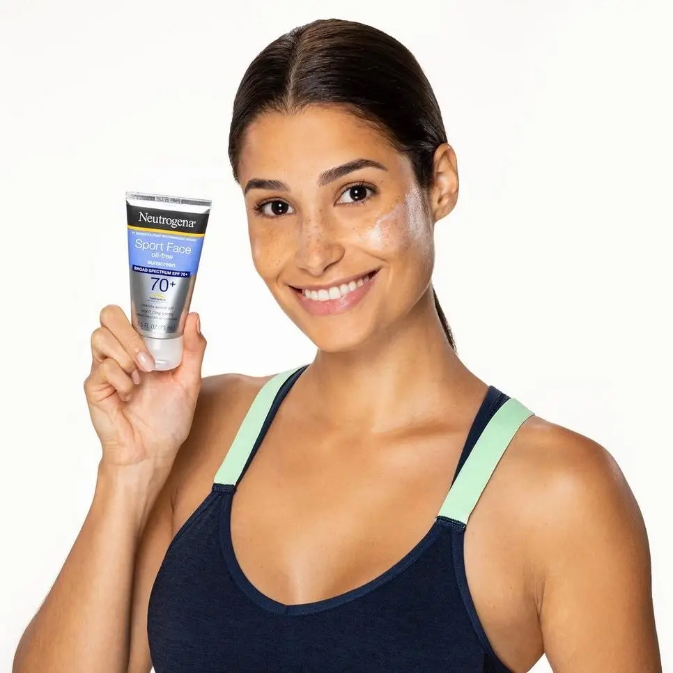 Neutrogena Sport Face Oil-Free Sunscreen Broad Spectrum SPF 70+ 73 mL (2.5 oz) — imagen 6