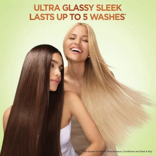 Garnier Fructis Sleek & Shine Anti-Frizz Serum Vegan Kera-System + Argan Oil 150 mL (5.1 oz)'s photo #4