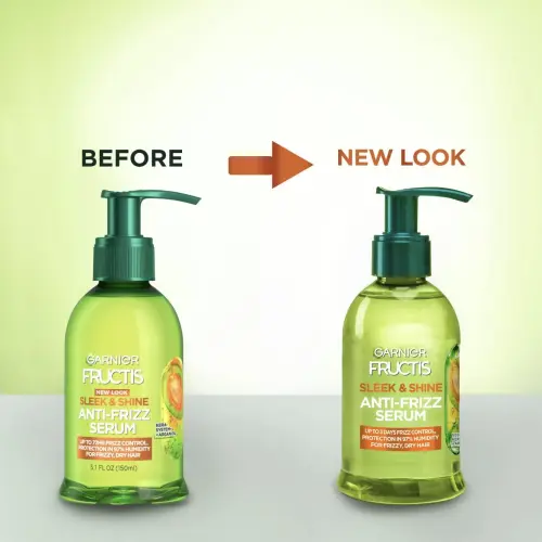 Garnier Fructis Sleek & Shine Anti-Frizz Serum Vegan Kera-System + Argan Oil 150 mL (5.1 oz)'s photo #7