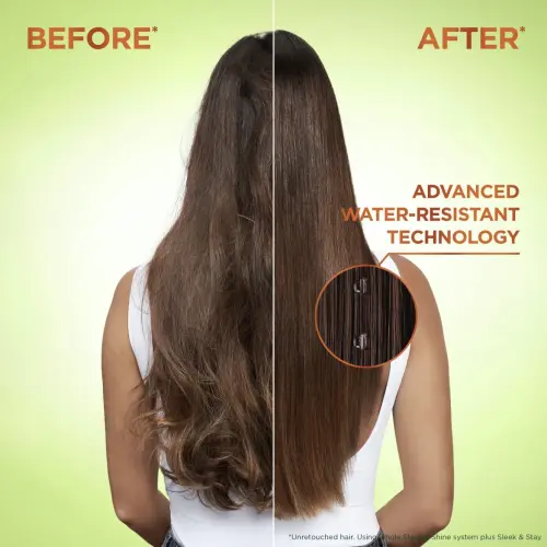 Garnier Fructis Sleek & Shine Anti-Frizz Serum Vegan Kera-System + Argan Oil 150 mL (5.1 oz)'s photo #3
