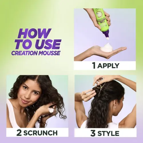 Garnier Fructis Curl Construct Creation Mousse Coconut Water 192 g (6.8 oz)'s photo #3