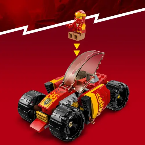 LEGO Ninjago 71780 Kai’s Ninja Race Car EVO 94 Pcs's photo #5