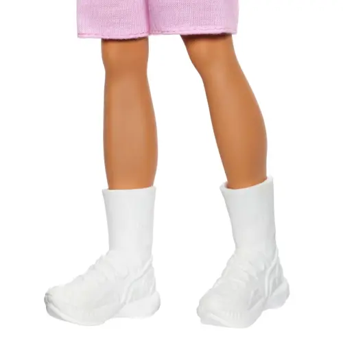 Mattel Barbie Fashionistas Ken #241 Doll in Red Striped Top and Pink Shorts with White Sneakers (30 cm)'s photo #3