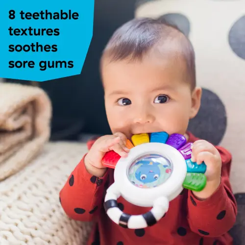 Baby Einstein Outstanding Opus Sensory Rattle & Teether 3m+ (14 cm)'s photo #2